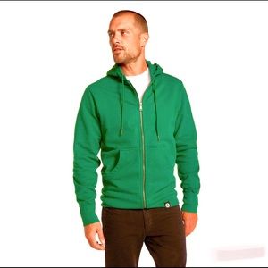 Men’s CHAPS Green zip up hoodie